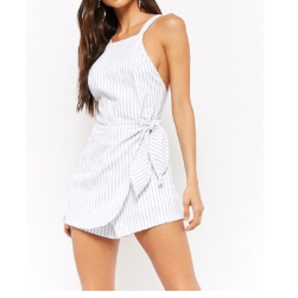 Forever 21 Linen Romper